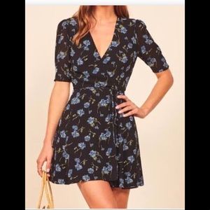 Reformation Lucky wrap dress